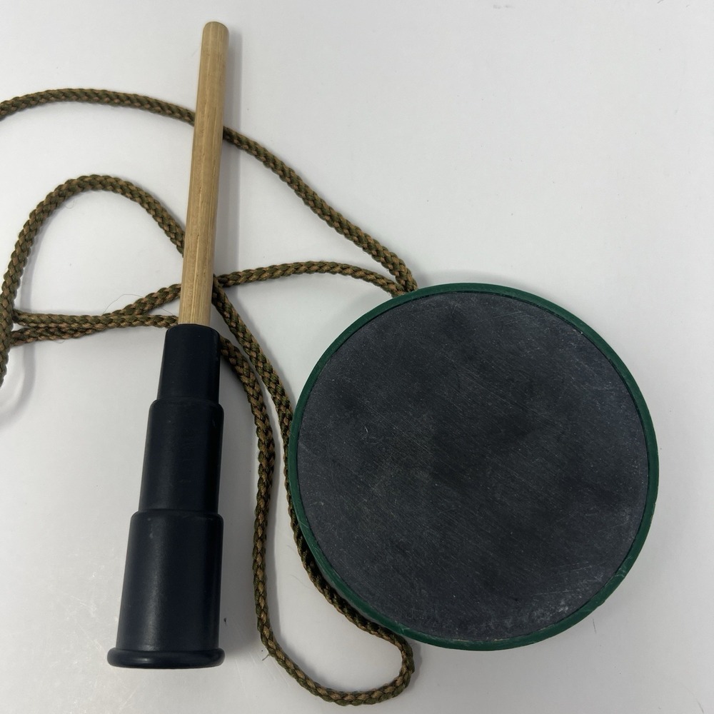 Vintage Green Turkey Call Striker Hunting Game Call Tool‎ Accessory